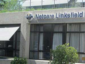 Transparent fall arm awnings netcare Hospital